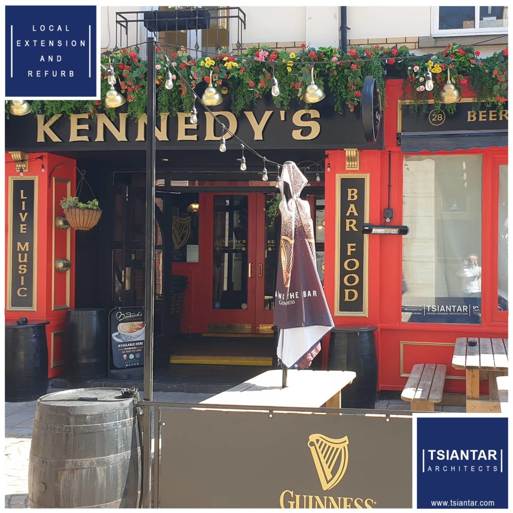 a picture of a restaurant called kennedy's.