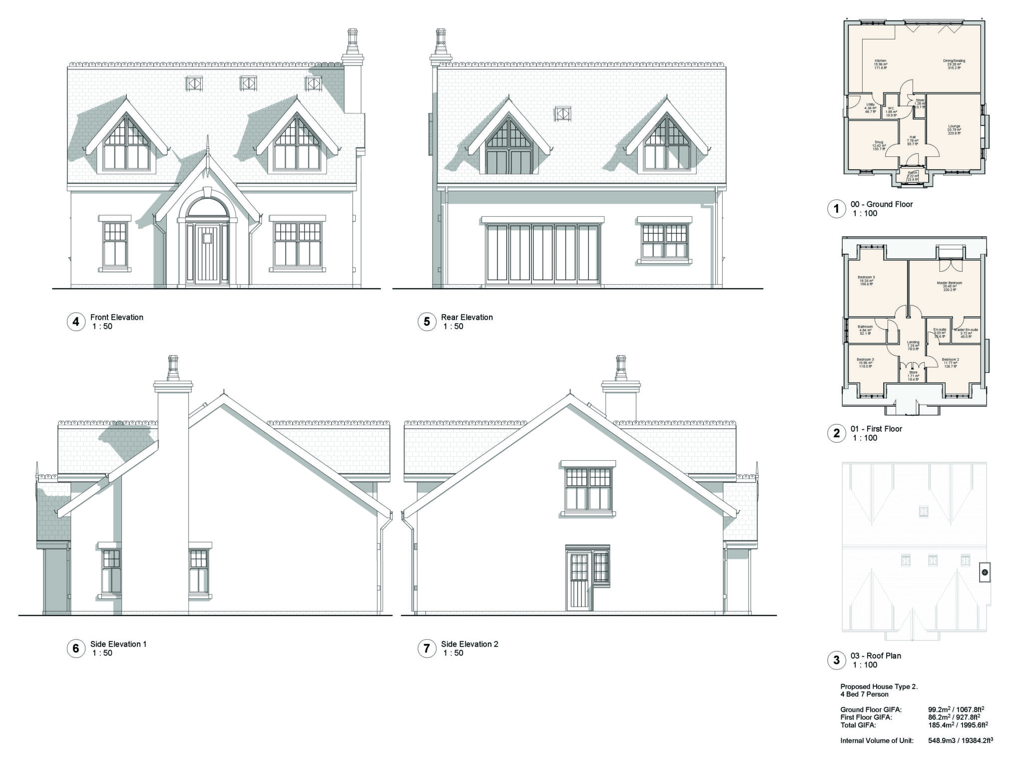 a floor plan drawing of a two story house.